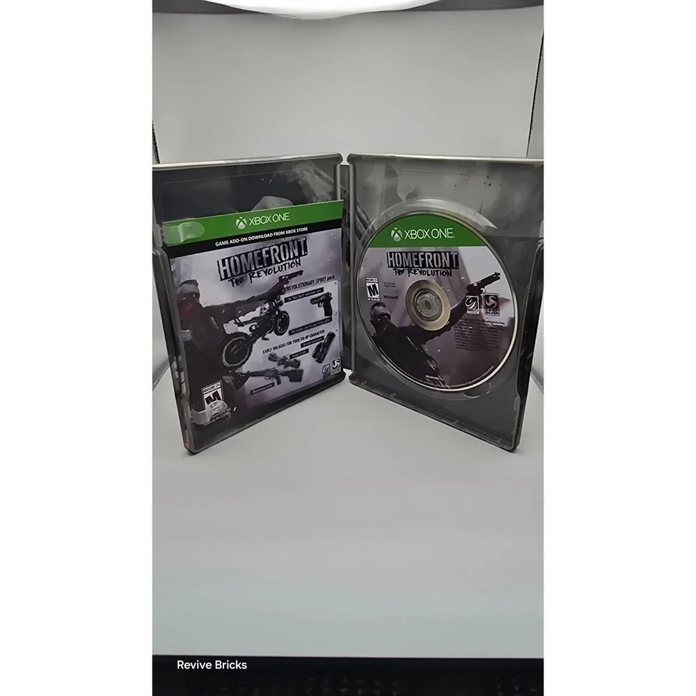 Homefront The Revolution (Microsoft Xbox One SteelBook 2016) CIB Complete Tested